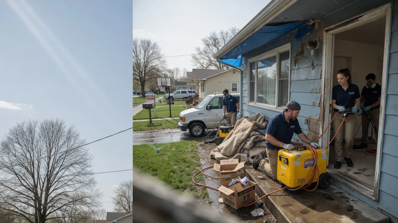 Basement Flood Cleanup in Garrison, MN near me